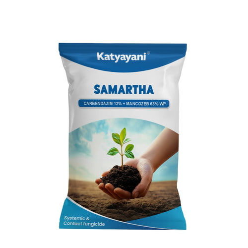 KATYAYANI SAMARTHA | CARBENDAZIM 12% + MANCOZEB 63% WP | CHEMICAL — Fertilizer