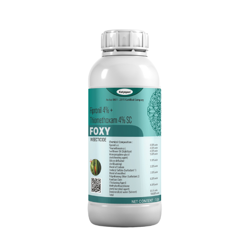 KATYAYANI FOXY (Fipronil 4% + THAIMETHOXAM 4% SC) | CHEMICAL — Insecticide