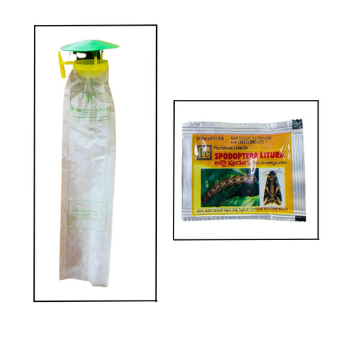Pheromone Traps Spodoptera litura- (pack of 10 Traps and 10 Lures).