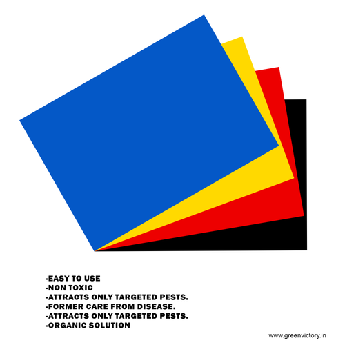 I-STICK ( GUM SHEET) SMALL: 24 cm (L) × 15 cm (B) × 0.3 cm (H) — Traps and Lures