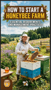 How to Start a Honeybee Farm: Essential Requirements and Management Practices