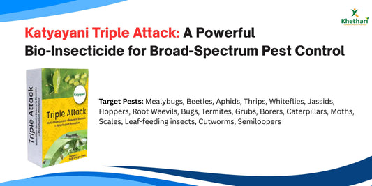 Katyayani Triple Attack: A Powerful Bio-Insecticide for Broad-Spectrum Pest Control