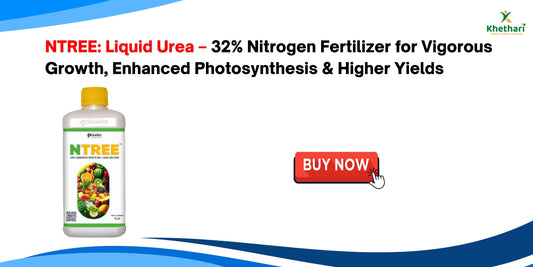 NTREE: Liquid Urea – 32% Nitrogen Fertilizer for Vigorous Growth, Enhanced Photosynthesis & Higher Yields