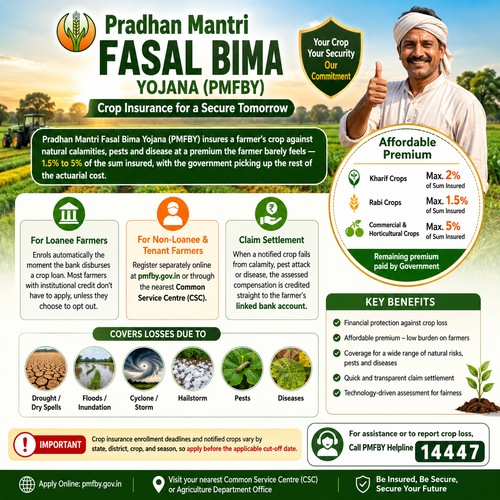 WHAT IS PM FASAL BIMA YOJANA ??/DETAIL INFORMATION ABOUT PM FASAL BIMA YOJANA /PM Fasal Bima Yojana (PMFBY): Eligibility, Benefits & How to Apply