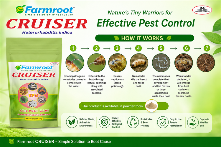 Entomopathogenic Nematodes (EPN): A Powerful & Eco-Friendly Bio Control Solution