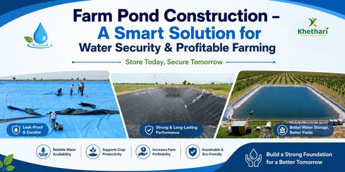 Farm Pond Construction – A Smart Solution for Water Security & Profitable Farming
