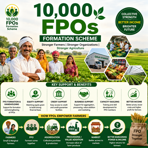 10,000 FPOs Formation Scheme
