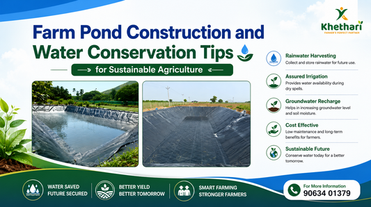Farm Pond Construction and Water Conservation Tips for Sustainable Agriculture