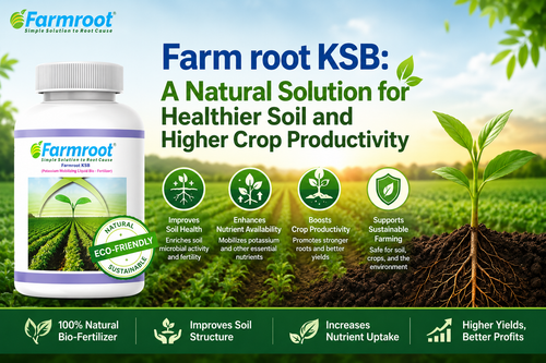 Farm root KSB: A Natural Solution for Healthier Soil and Higher Crop Productivity