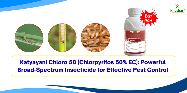 Katyayani Chloro 50 (Chlorpyrifos 50% EC): Powerful Broad-Spectrum Insecticide for Effective Pest Control