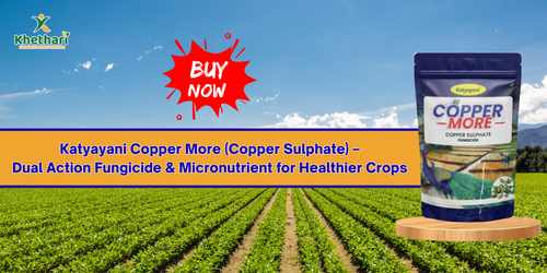 Katyayani Copper More (Copper Sulphate) – Dual Action Fungicide & Micronutrient for Healthier Crops