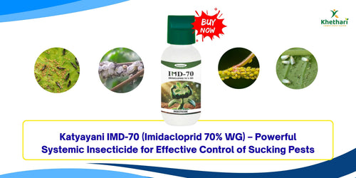 Katyayani IMD-70 (Imidacloprid 70% WG) – Powerful Systemic Insecticide for Effective Control of Sucking Pests