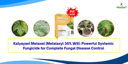 Katyayani Metaxel (Metalaxyl 35% WS): Powerful Systemic Fungicide for Complete Fungal Disease Control