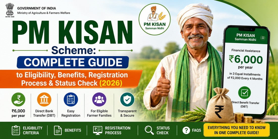 PM KISAN Scheme: Complete Guide to Eligibility, Benefits, Registration Process & Status Check (2026)