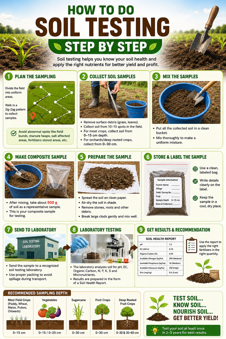 HOW TO DO SOIL TESTING ??