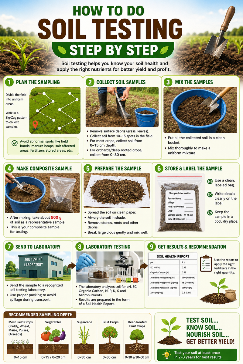 HOW TO DO SOIL TESTING ??