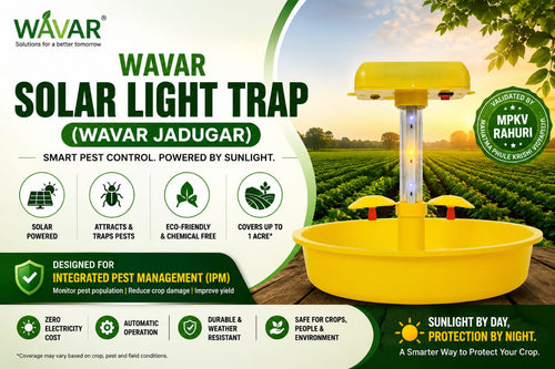 WAVAR Solar Light Trap (WAVAR Jadugar)