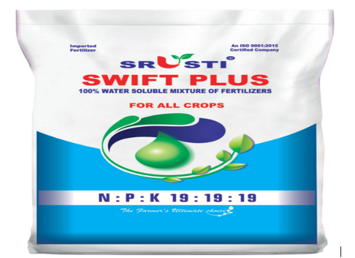 SRUSTI SWIFT PLUS 19-19-19 Swift Plus: Balanced Nutrition for Maximum Crop Performance
