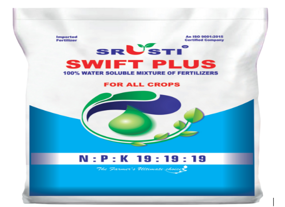 SRUSTI SWIFT PLUS 19-19-19 Swift Plus: Balanced Nutrition for Maximum Crop Performance