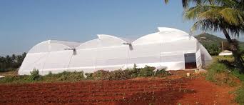 Shade Nets, Poly Houses, and Glass Houses