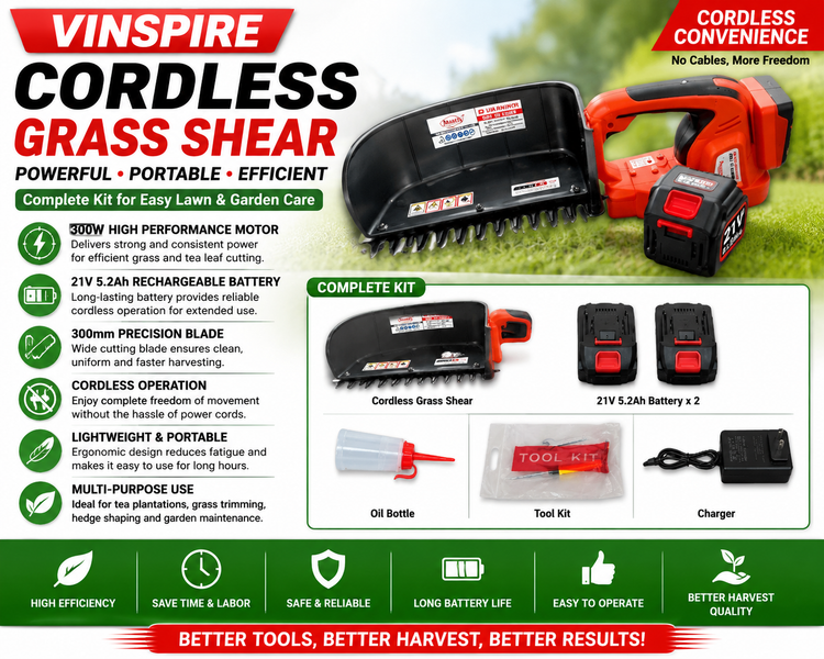 VINSPIRE TEA PLUCKING HARVESTER
