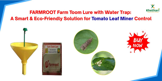 FARMROOT Farm Toom Lure with Water Trap: A Smart & Eco-Friendly Solution for Tomato Leaf Miner Control