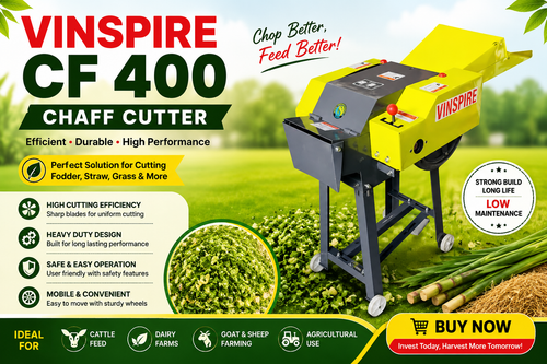 VINSPIRE CF 400 CHAFF CUTTER WITHOUT MOTOR