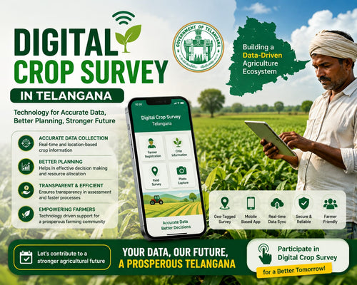 DIGITAL CROP SURVEY IN TELANGANA