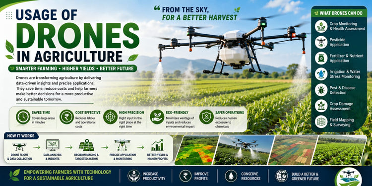 Use of Drones in Agriculture