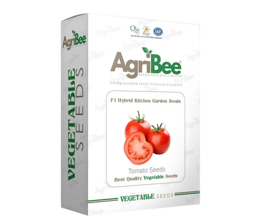 AgriBee F1 Hybrid Tomato Seeds 5gm x 5 pack = 1 Box