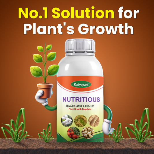 Katyayani Nutritious | Triacontanol 0.1% EW | Plant growth regulator