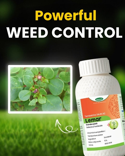 Katyayani Lemar -Tembotrione 42% SC (34.4% w/w) 115ml + Surfactant 400ml | Herbicide