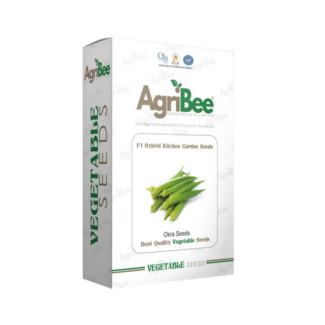 AgriBee F1 Hybrid Okra Seeds 250gms