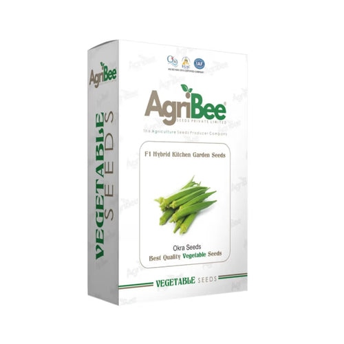 AgriBee F1 Hybrid Okra Seeds 250gms