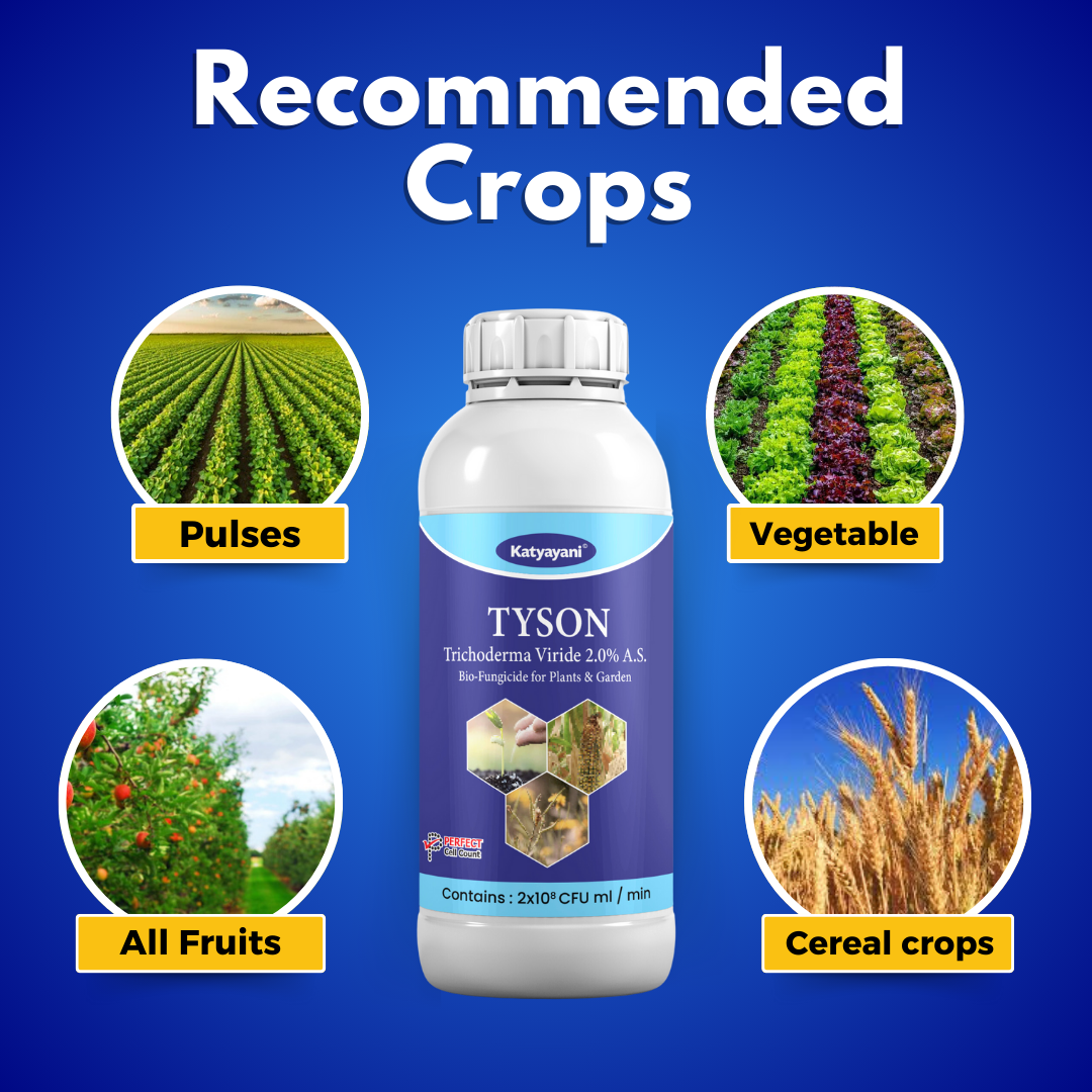 Katyayani TYSON | Trichoderma viride | Bio fungicide Liquid