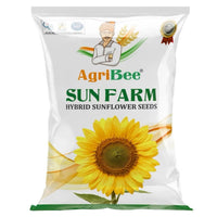 AgriBee Sun Farm F1 Hybrid Sunflower Seeds – High Yield & Oil-Rich Hybrid for All Seasons - 2Kg