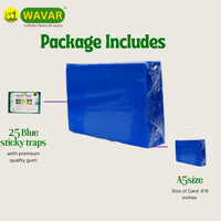 Wavar Blue Sticky Trap A5 Size