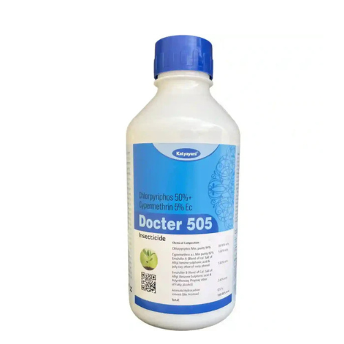 KATYAYANI DOCTER 505 | CHLORPYRIPHOS 50% + CYPERMETHRIN 5% EC | CHEMICAL INSECTICIDE
