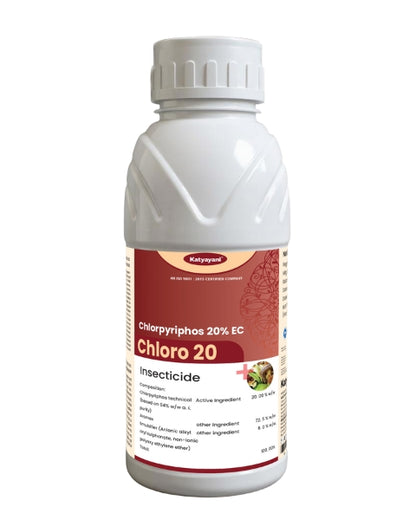 Katyayani Chloro 20 | Chloropyriphos 20 % EC | Chemical Insecticide