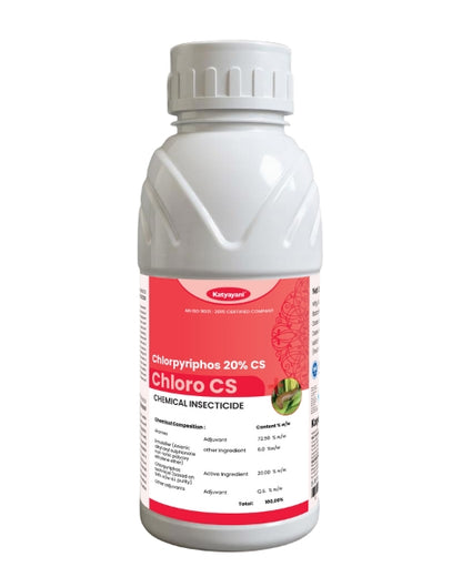 Katyayani Chloro CS | Chloropyriphos 20 % CS | Chemical insecticide