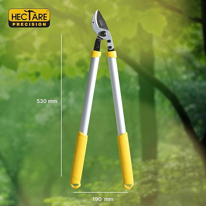 HECTARE Precision Loppers - Heavy Duty Tree Branch Cutter, 35mm Cut, Anvil Design. Durable Tree Trimmer for Gardening, Pruning Small Branches & Stems.