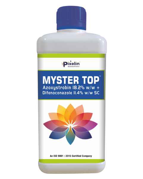 MISTER TOP | Azoxystrobin 18.2% + Difenoconazole 11.4% SC | Broad-Spectrum Fungicide for Blight, Mildew & Rust Control