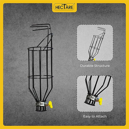 Hectare Multi-Purpose Small Fruit Picker & Plucker Basket | Ideal for Lemon, Chiku, Sapota and Amla Harvesting | Lightweight Manual Gardening Tool | Durable Fruit Catcher for Easy Picking