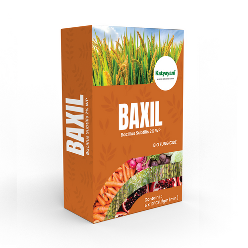Katyayani Baxil | Bacillus Subtilis 2% WP | Powder Bio Fungicide