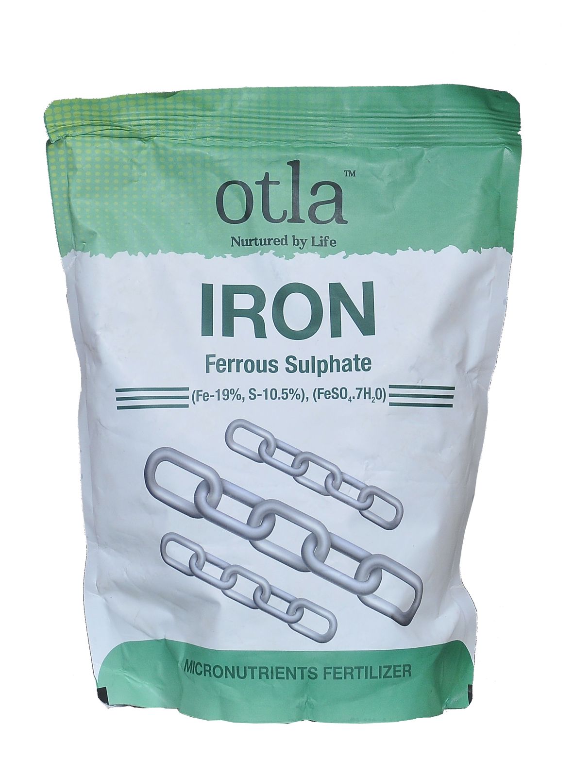 Otlas IRON: Fe - 19%, S - 10.5%