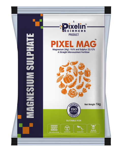 PIXEL MAG -  Water-Soluble Magnesium Fertilizer for Enhanced Photosynthesis and Vigorous Crop Growth