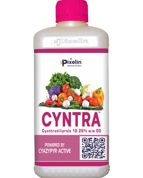 CYNTRA (Cyantraniliprole 10.26% OD) – Powerful Insecticide for Long-Lasting Control of Sucking & Chewing Pests
