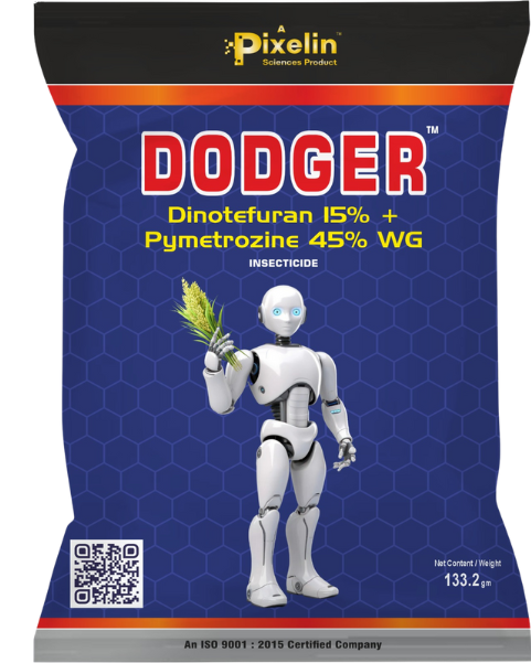 PIXELIN DODGER (Dinotefuran 15% + Pymetrozine 45% WG) – Dual-Action Systemic Insecticide for Sucking Pest Control