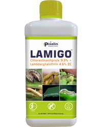 Pixel Lamigo (Chlorantraniliprole 9.3% + Lambda-cyhalothrin 4.6% ZC) – Dual-Action Insecticide for Broad-Spectrum Pest Control
