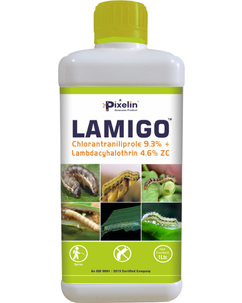 Pixel Lamigo (Chlorantraniliprole 9.3% + Lambda-cyhalothrin 4.6% ZC) – Dual-Action Insecticide for Broad-Spectrum Pest Control
